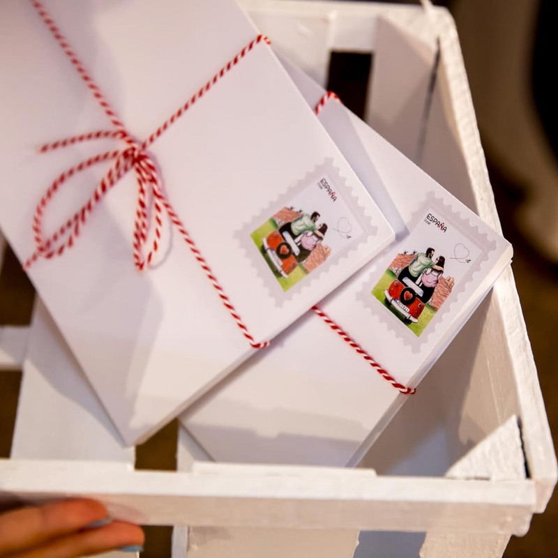 Boda viaje - Packaging regalo para invitados original. 