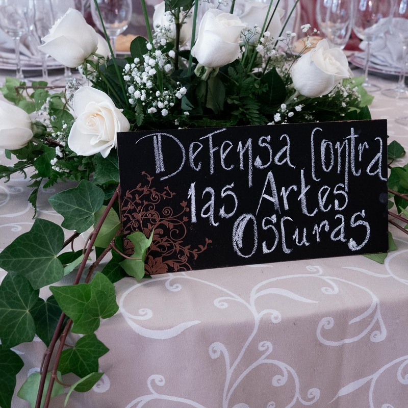 Boda Harry Potter - Mesero original rotulado a mano. 